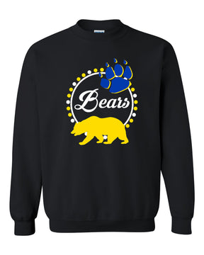 Bears design 9 non hooded sweatshirt