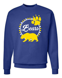 Bears design 9 non hooded sweatshirt