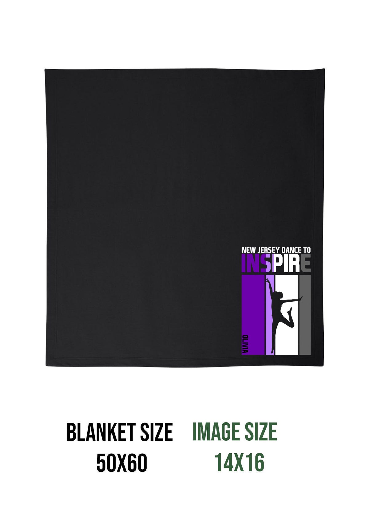 NJ Dance Design 10 Blanket