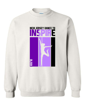 NJ Dance Design 10 non hooded sweatshirt