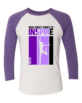 NJ Dance Design 10 raglan shirt