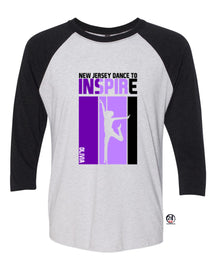 NJ Dance Design 10 raglan shirt