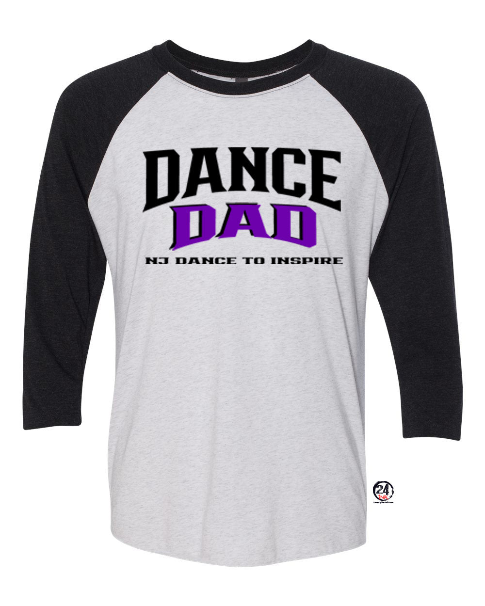 NJ Dance Design 11 raglan shirt