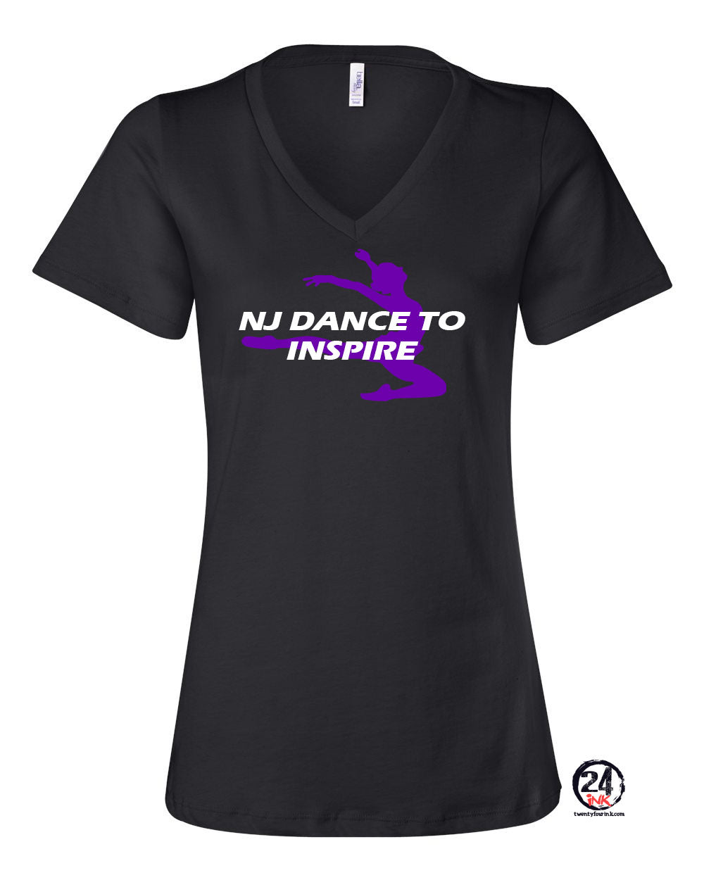NJ Dance Design 1 V-neck T-Shirt