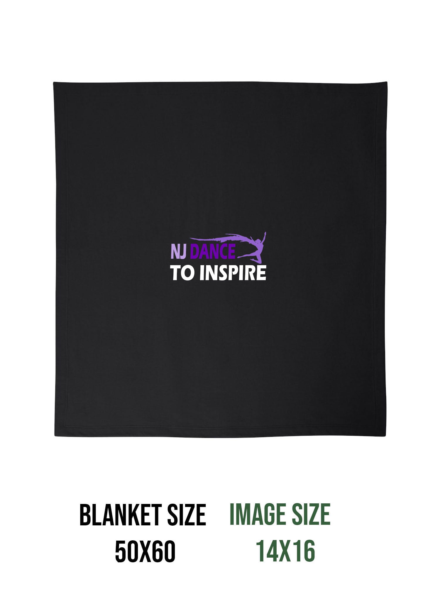 NJ Dance Design 2 Blanket