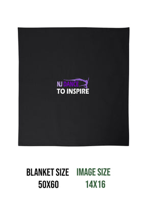 NJ Dance Design 2 Blanket