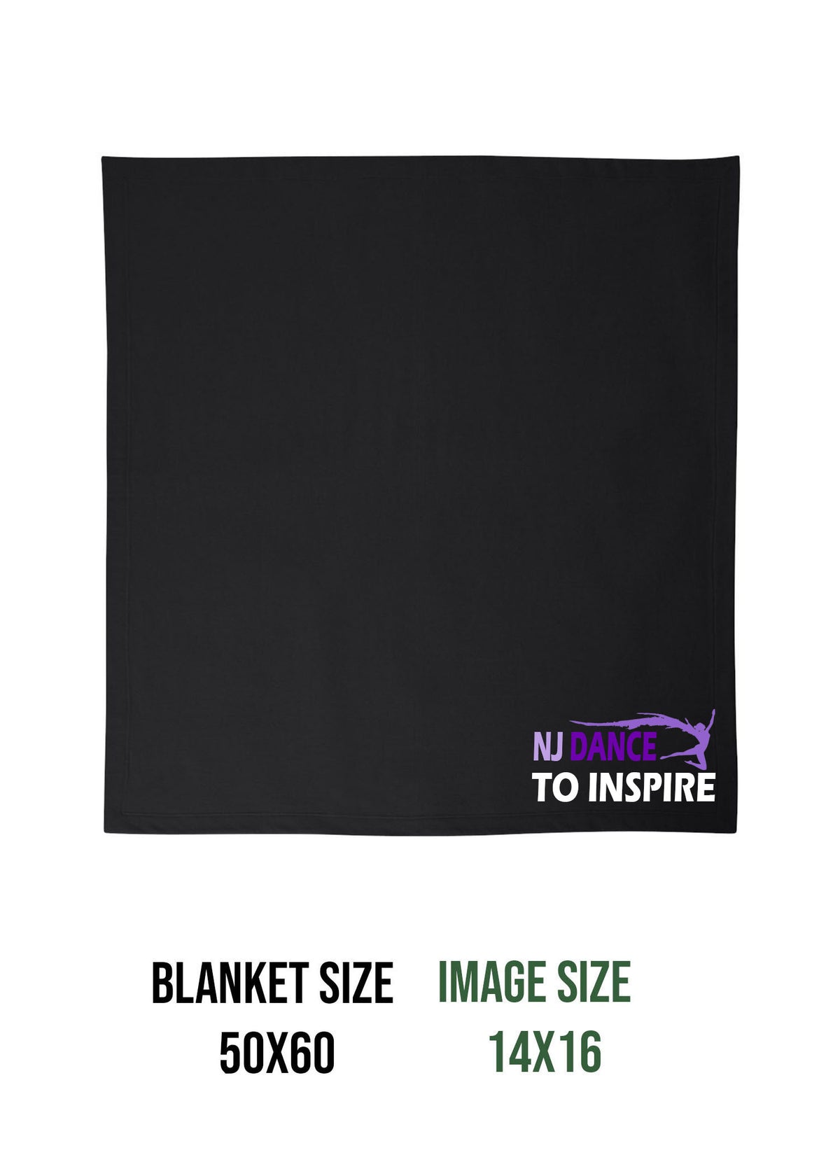 NJ Dance Design 2 Blanket