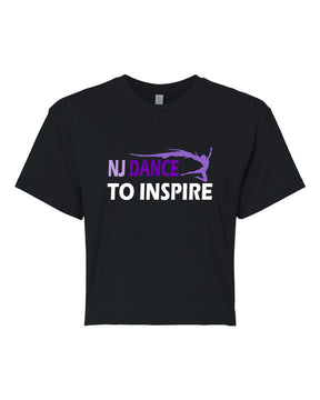 NJ Dance design 2 Crop Top