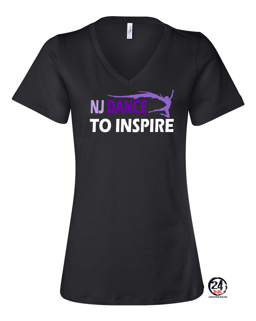 NJ Dance Design 2 V-neck T-Shirt