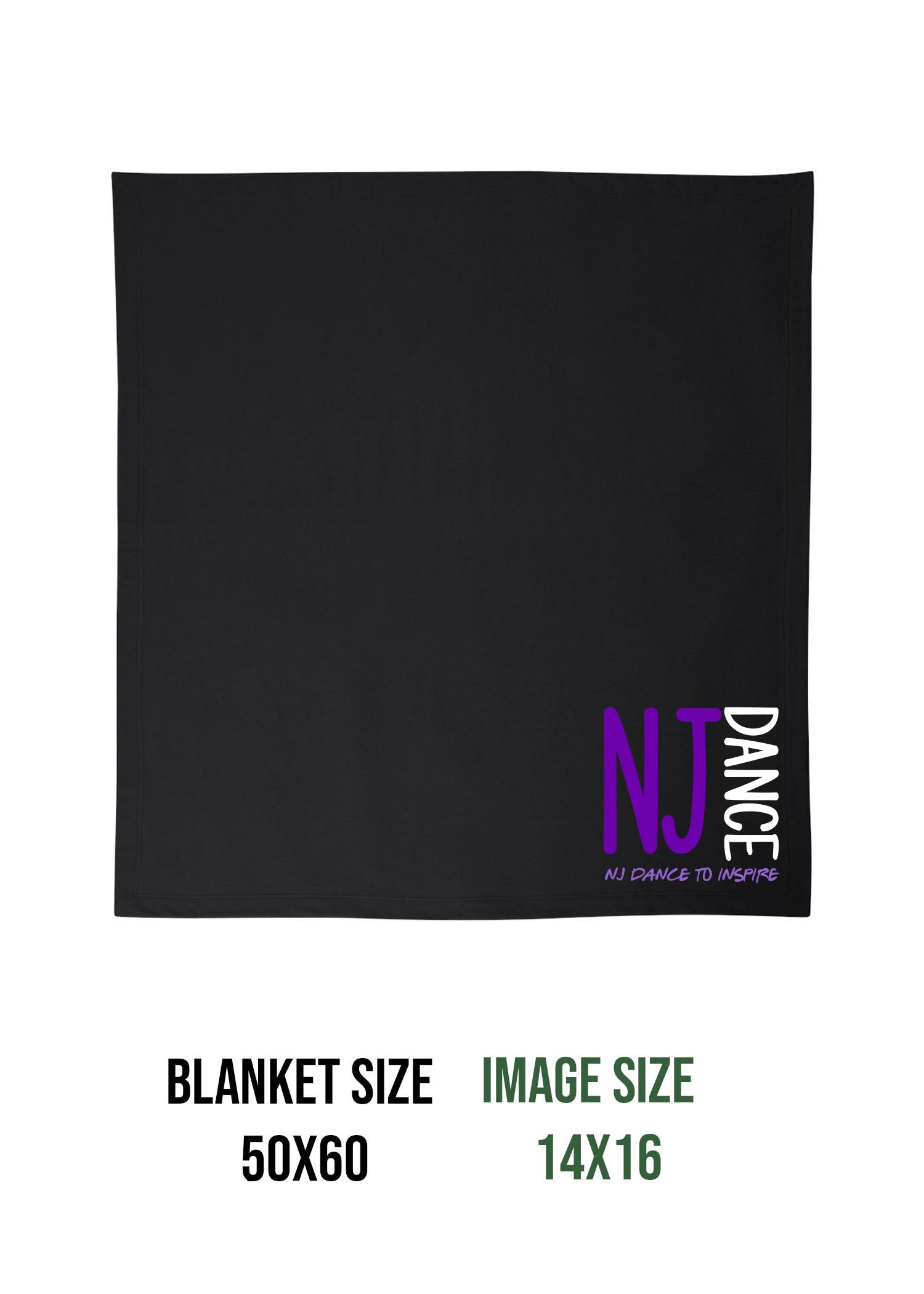 NJ Dance Design 3 Blanket