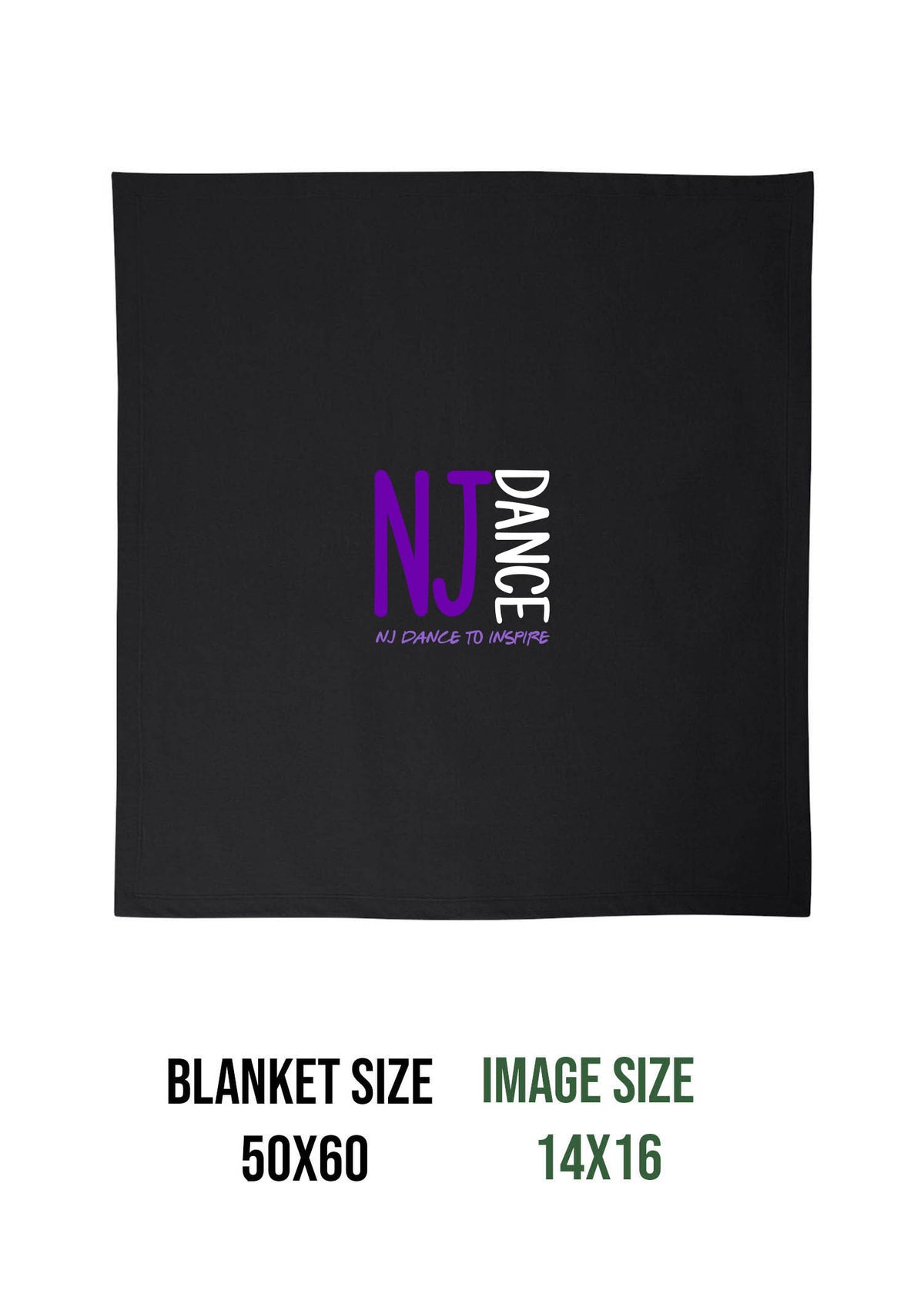 NJ Dance Design 3 Blanket