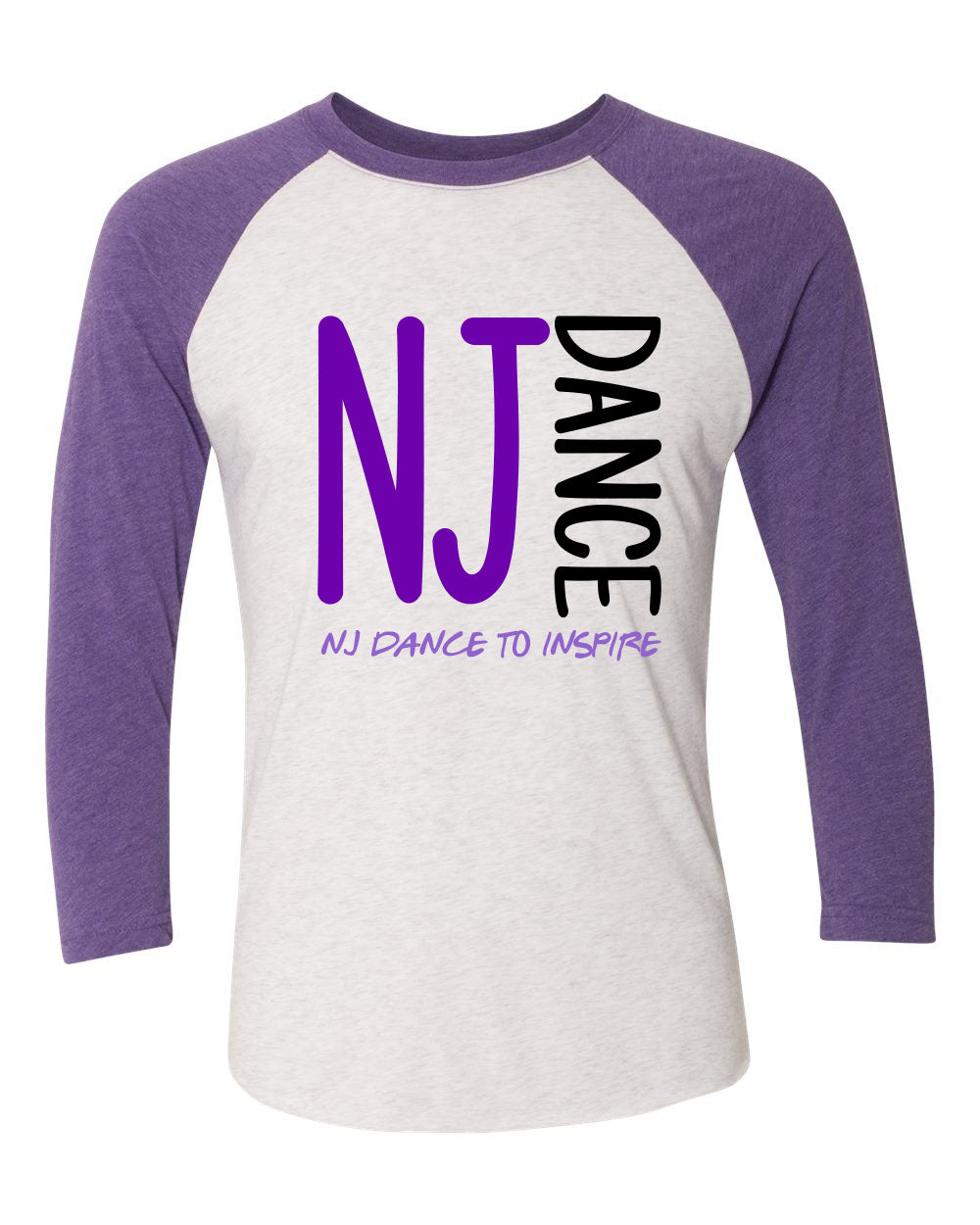 NJ Dance Design 3 raglan shirt