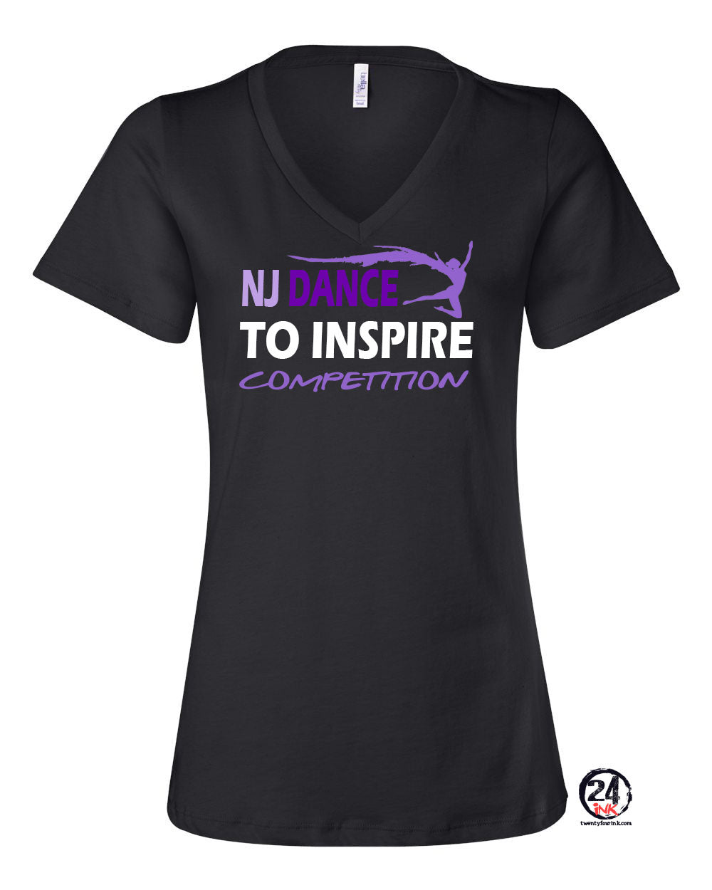 NJ Dance Design 5 V-neck T-Shirt