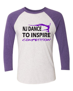 NJ Dance Design 5 raglan shirt