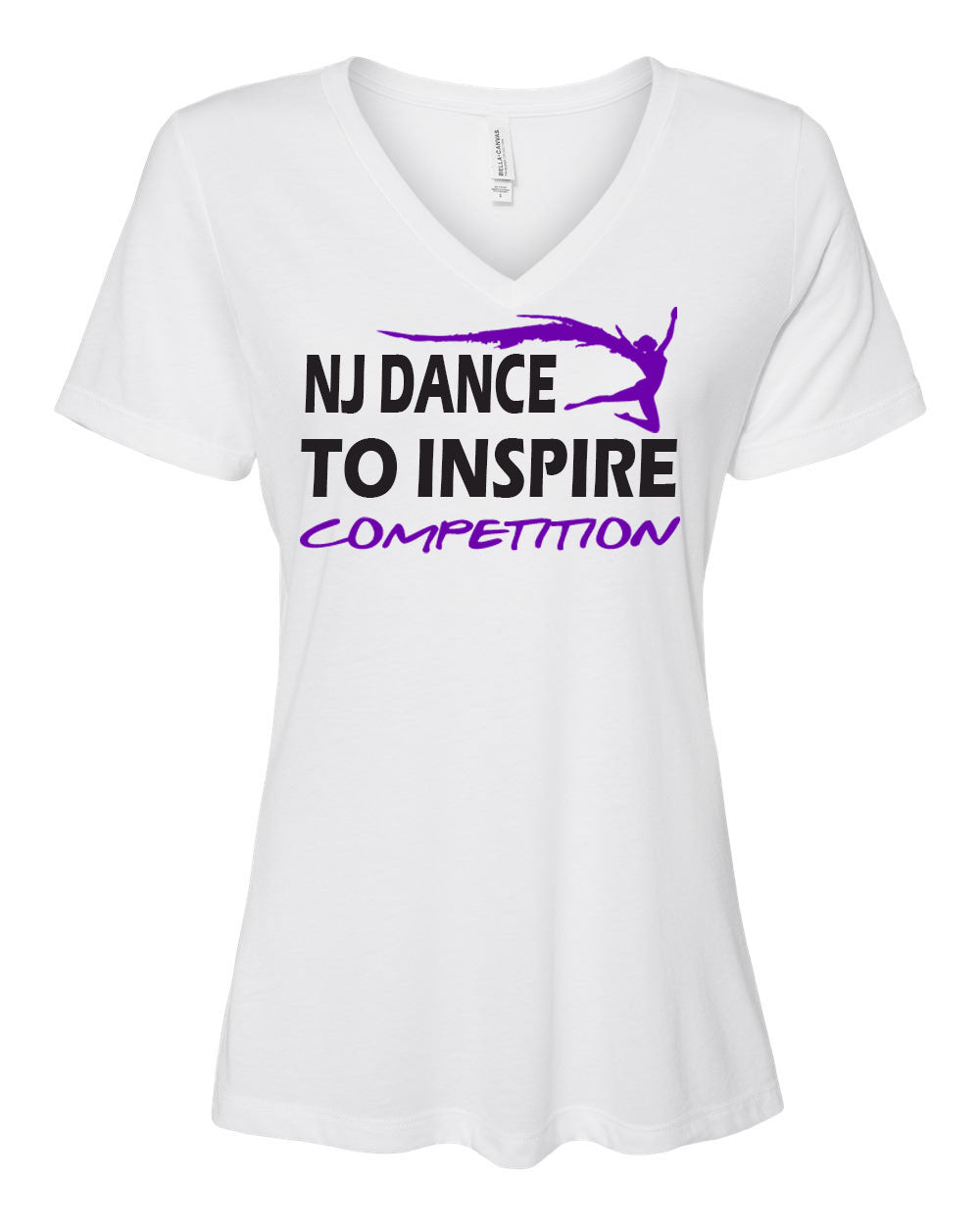 NJ Dance Design 5 V-neck T-Shirt