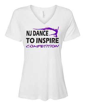 NJ Dance Design 5 V-neck T-Shirt