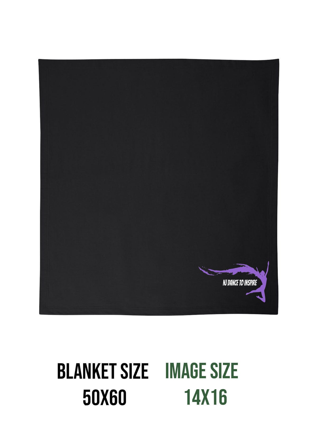 NJ Dance Design 6 Blanket