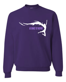 NJ Dance Design 6 non hooded sweatshirt