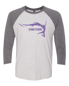 NJ Dance Design 6 raglan shirt