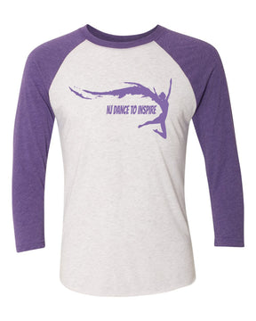 NJ Dance Design 6 raglan shirt