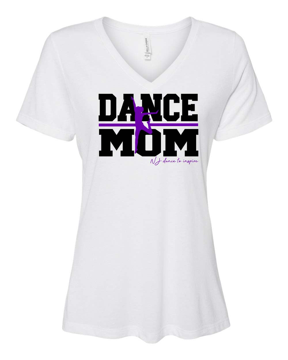 NJ Dance Design 9 V-neck T-Shirt