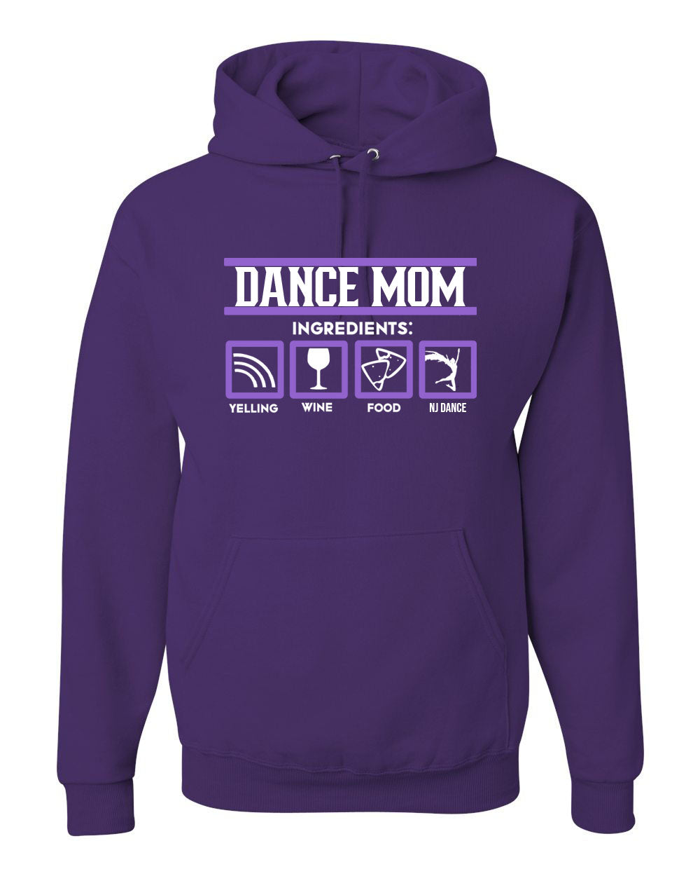 NJ Dance Design 8 Hooded Sweatshirt