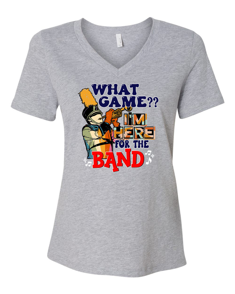 North Warren Band Design 2 V-neck T-shirt