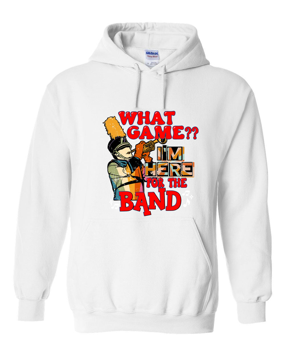 North Warren Band Design 2 Hooded Sweatshirt