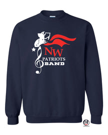 North Warren Marching Band Design 3 non hooded sweatshirt