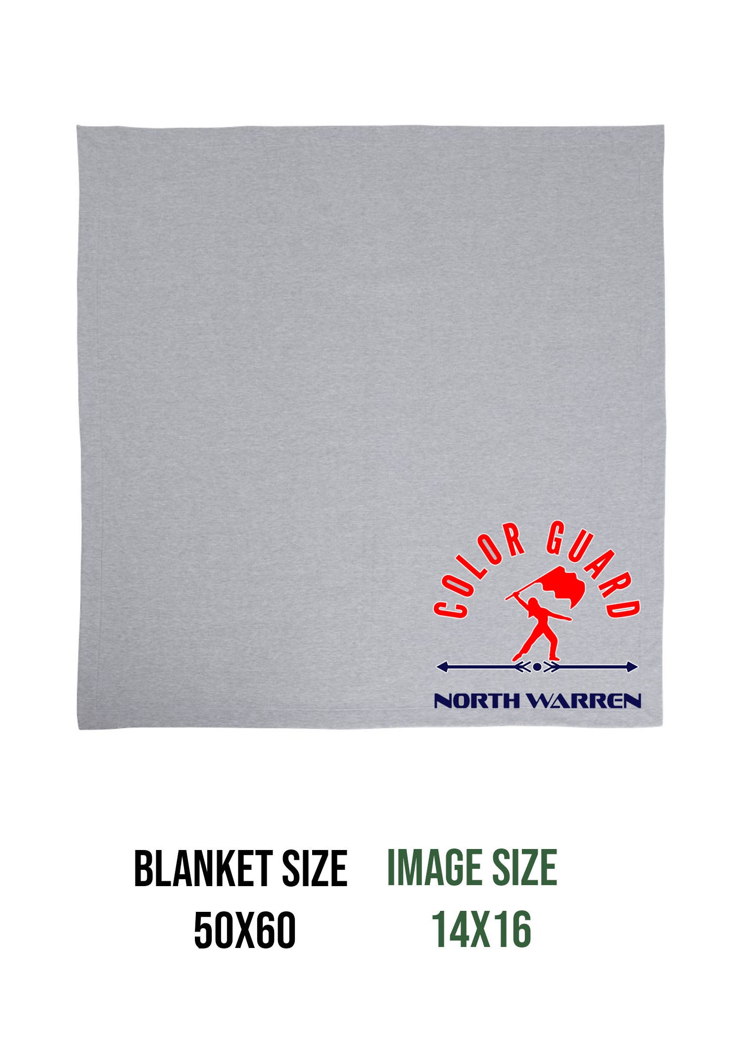 North Warren Band Design 5 Blanket
