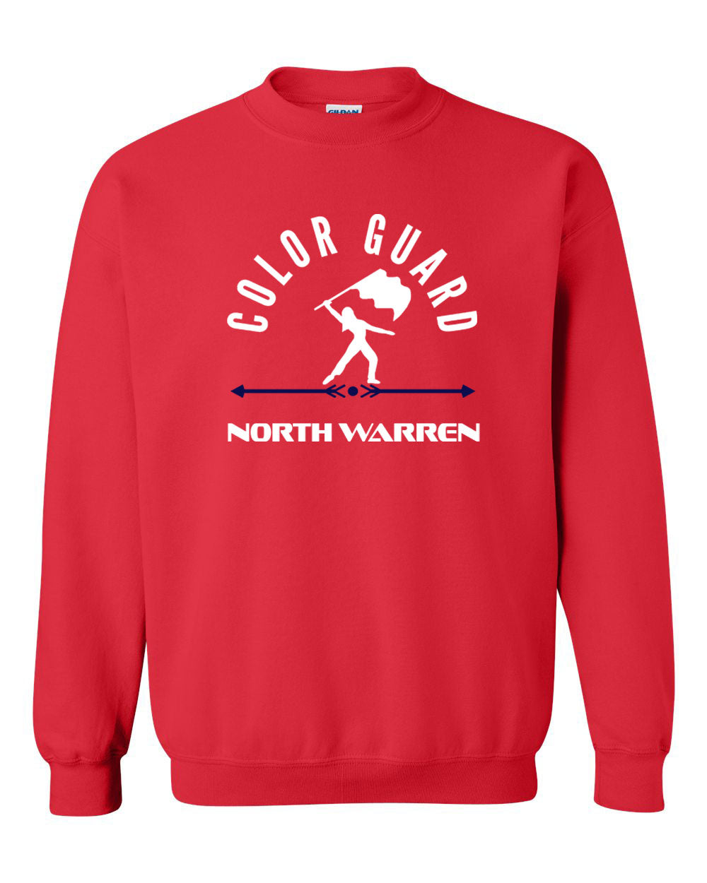 North Warren Marching Band Design 5 non hooded sweatshirt