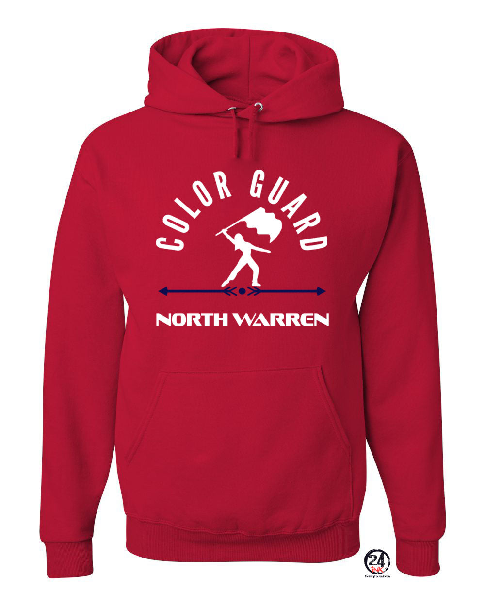 North Warren Band Design 5 Hooded Sweatshirt