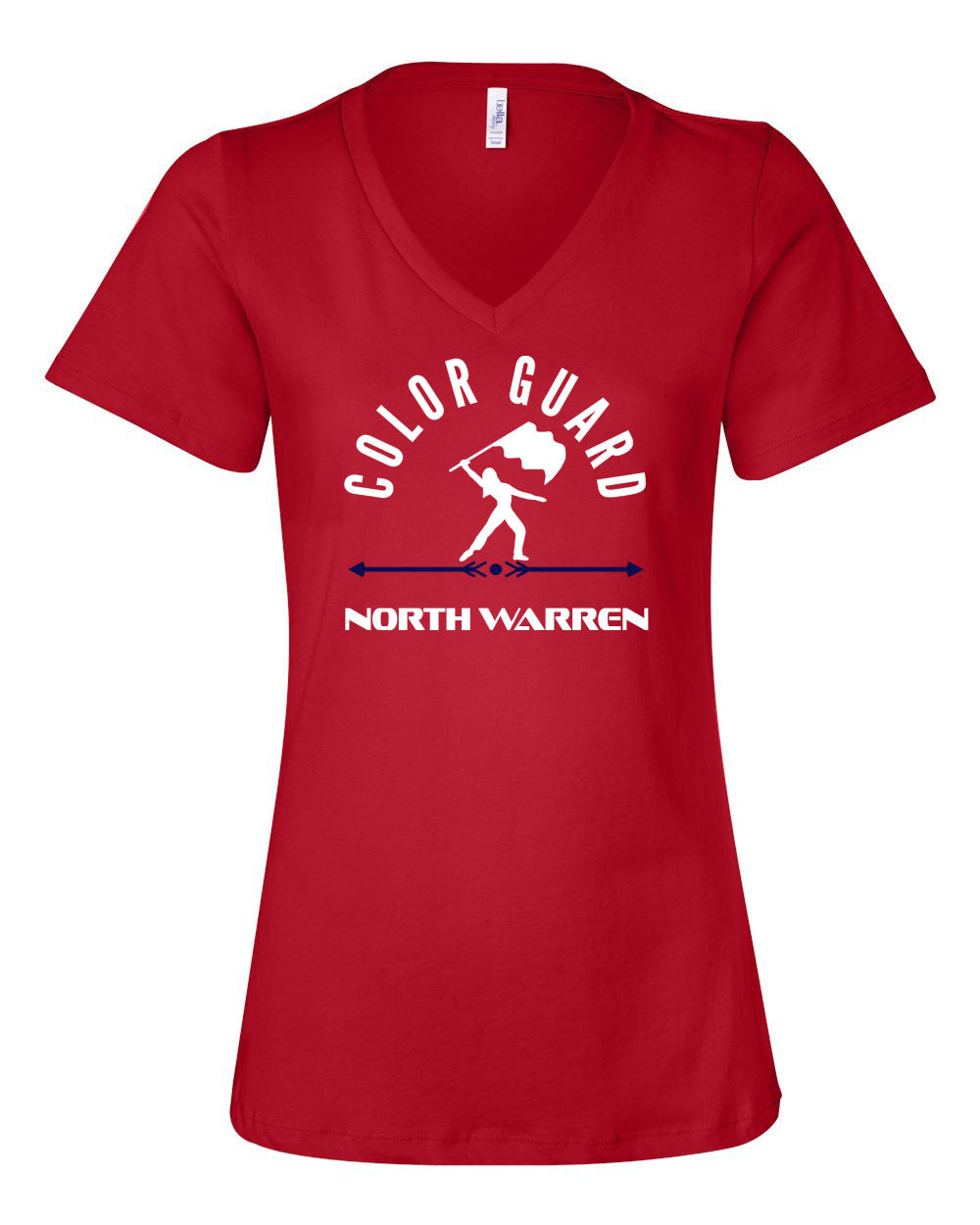 North Warren Band Design 5 V-neck T-shirt