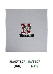 Newton Wrestling Design 4 Blanket