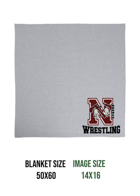 Newton Wrestling Design 4 Blanket