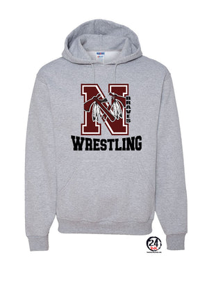 Newton Wrestling Design 1 Hooded Sweatshirt