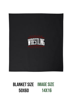 Newton Wrestling Design 2 Blanket