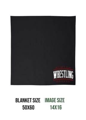 Newton Wrestling Design 2 Blanket