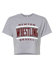 Newton wrestling Design 2 Crop Top