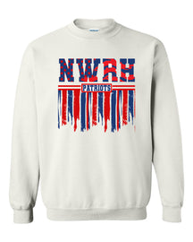 North Warren School Design 2 non hooded sweatshirt