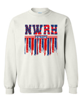 North Warren School Design 2 non hooded sweatshirt