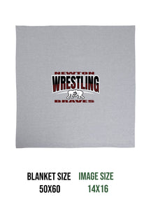 Newton Wrestling Design 3 Blanket