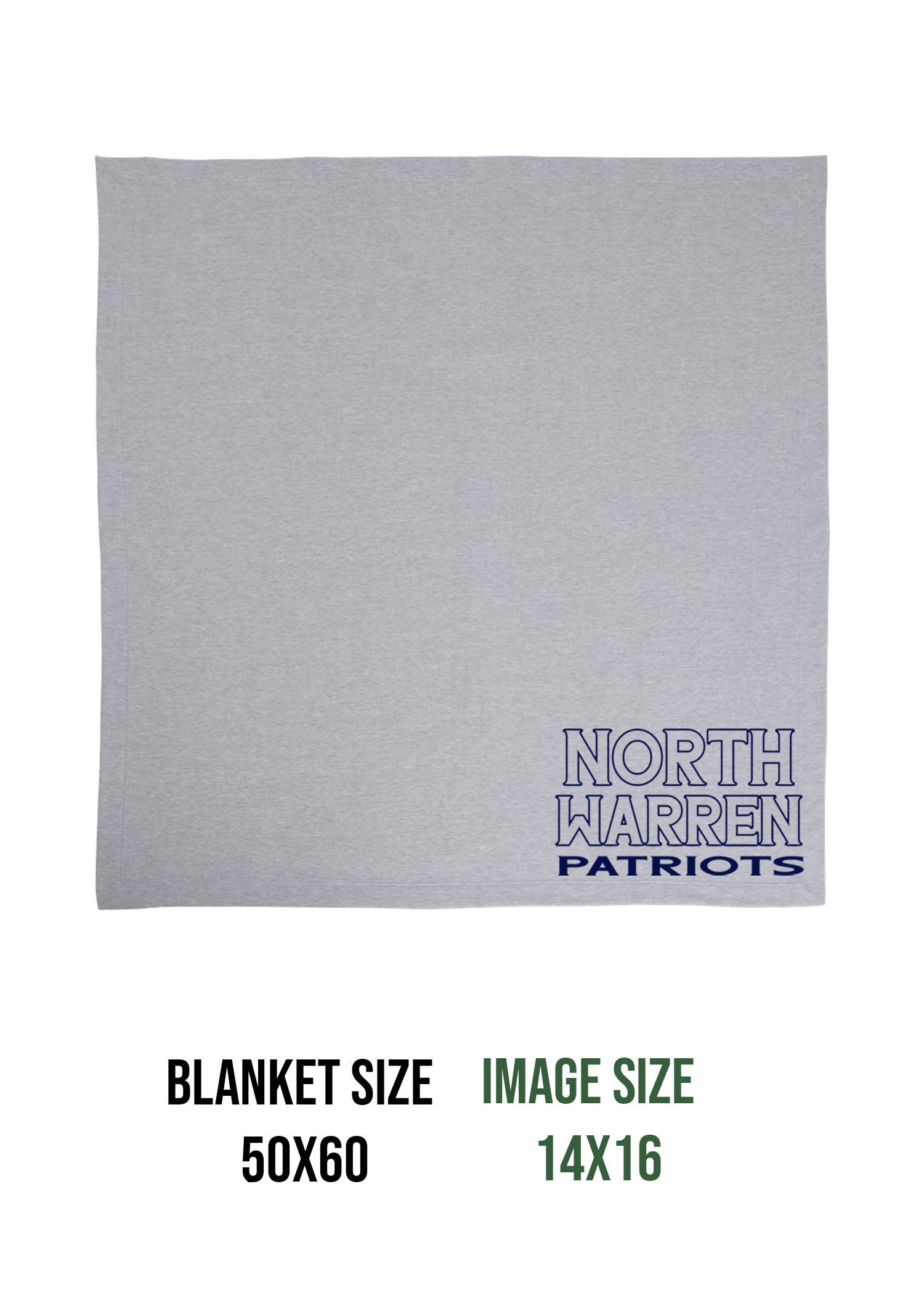 North Warren School Design 7 Blanket