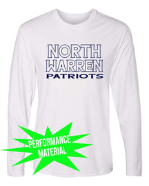 North Warren Performance Material Design 7 Long Sleeve Shirt