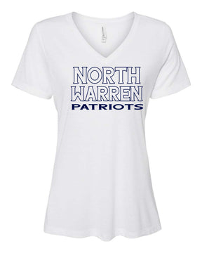 North Warren School Design 7 V-neck T-shirt