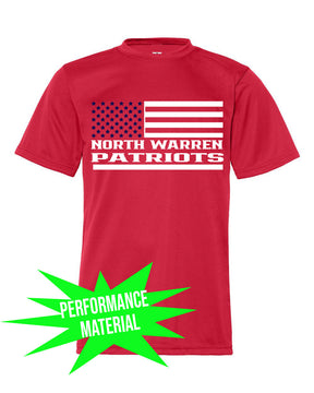 North Warren Performance Material design 8 T-Shirt