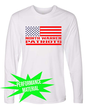 North Warren Performance Material Design 8 Long Sleeve Shirt