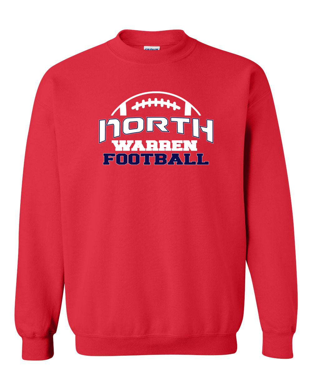 NW Football Design 1 non hooded sweatshirt
