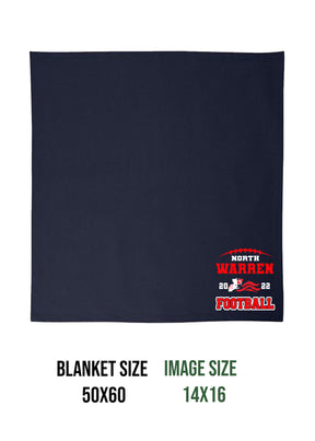 NW Football Design 2 Blanket