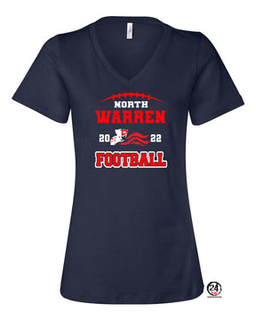 NW Football Design 2 V-neck T-shirt